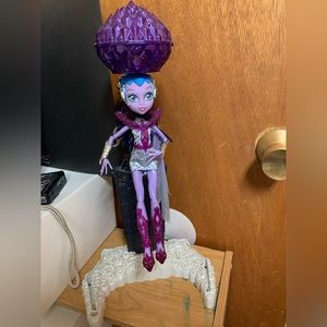 Barely played with monster high doll